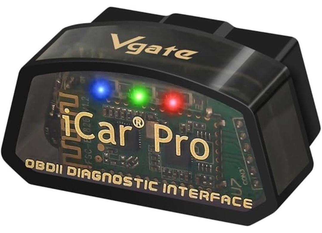 Compare Vgate iCar Pro Bluetooth 4.0 OBD2 Fault Code Reader OBDII Code Scanner Car Check Engine Light iOS iPhone iPad Android Compatible ELM327 Adapter at KSA Price