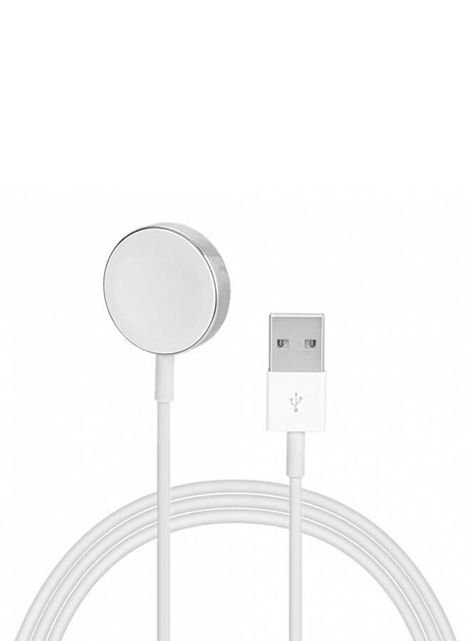 Compare Magnetic Charging Cable For Apple Watch USB Port White at KSA Price