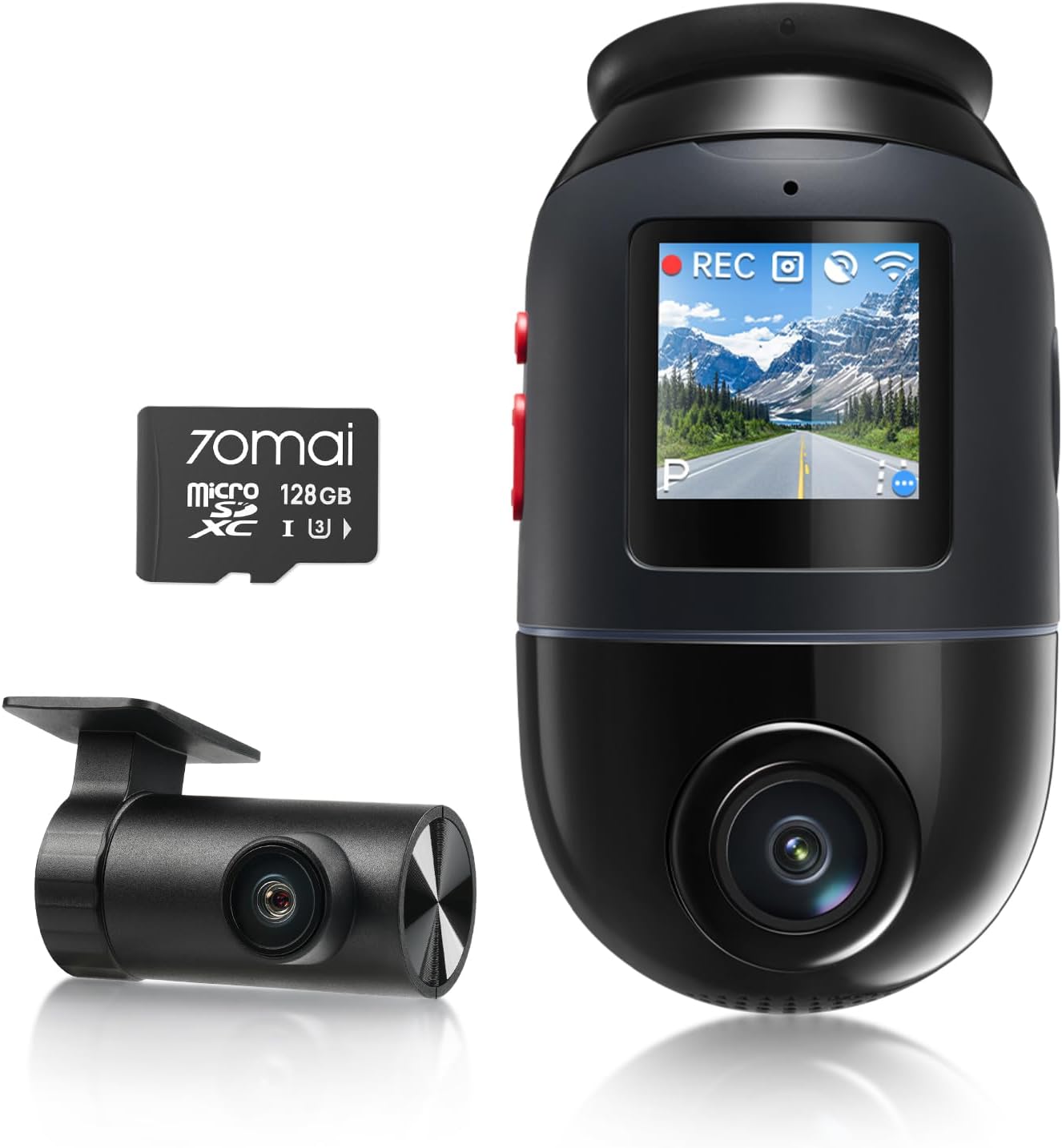 70mai X800 4K Dash Cam with Front and Rear…