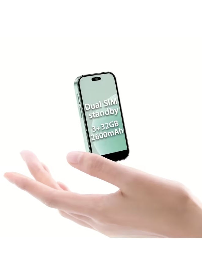 Compact smart phone i16 mini Green 4G network,…