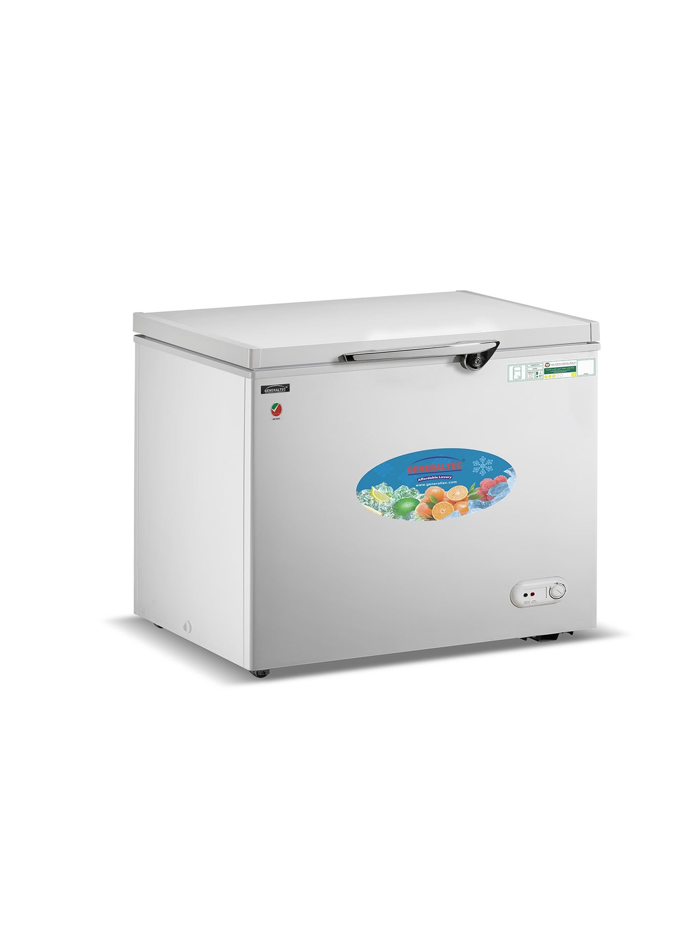 Compare Generaltec Single Door Chest Freezer  Model GF295L, 227 Liters Capacity, 1 Year Warranty, 5 Years Compressor Warranty at KSA Price