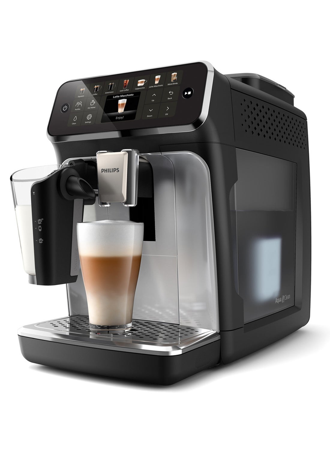 Compare Series 4400 Fully Automatic Espresso Machine,12 Delicious Hot & Iced Coffee Recipes 1.8 L 1500 W EP444670 Black at KSA Price