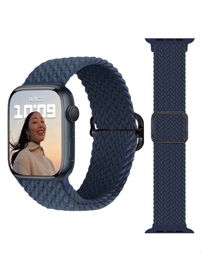 Compare Nylon Solo Loop Strap Compatible with Apple Watch 414038mm SE Series 7654321 Colorful at KSA Price