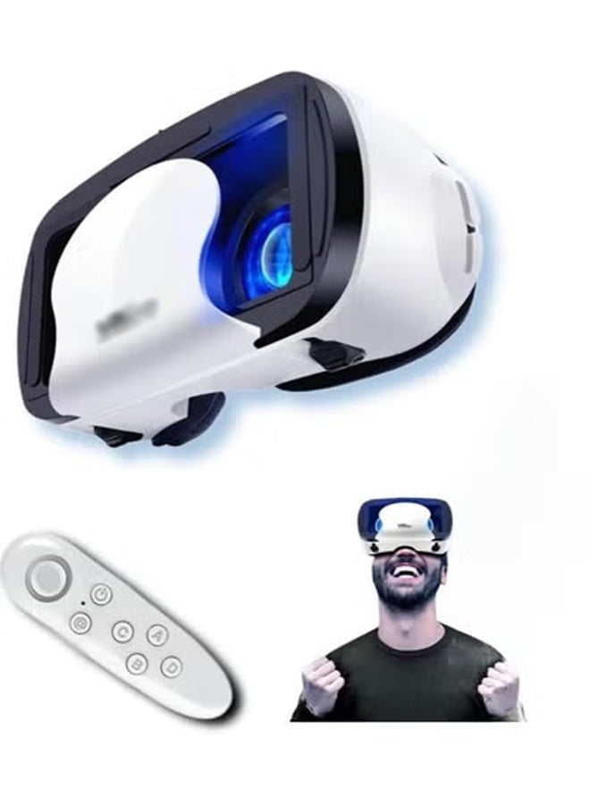 VR Virtual Reality Headset with Controller,Adjustable…