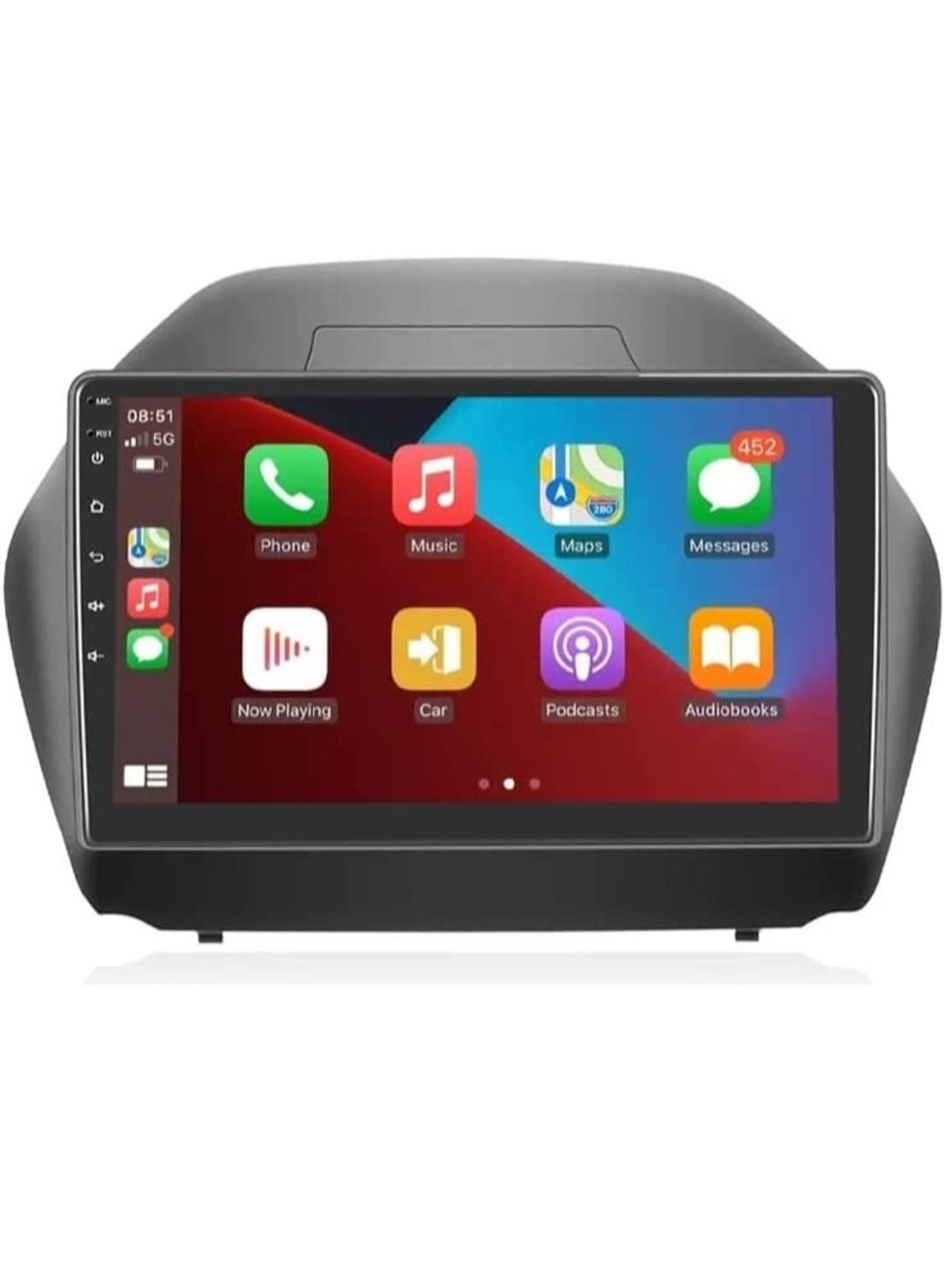 Compare Android Screen For Hyundai Tucson IX35 2009 To 2015 4Gb RAM Support Apple Carplay Android Auto Wireless QLED Touch Screen Bluetooth Calls Music USB Navigation at KSA Price