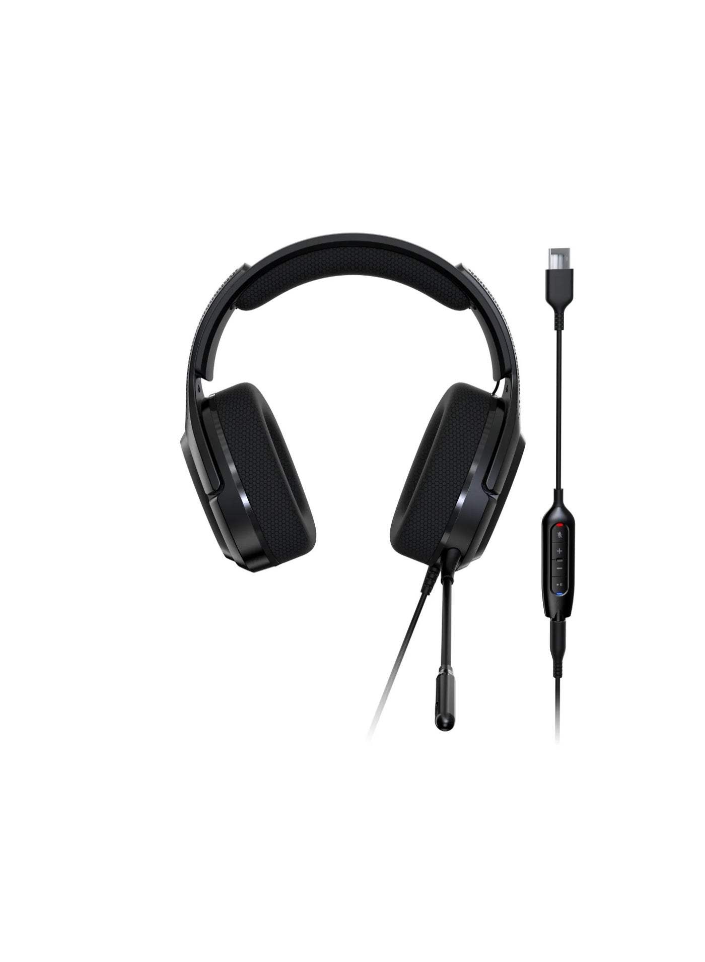 Compare Acer Predator Galea 365 Gaming Headset with control box, Adjustable Headband, Fabric Earpad, 7.1 surround sound, detachable microphone, Black at KSA Price