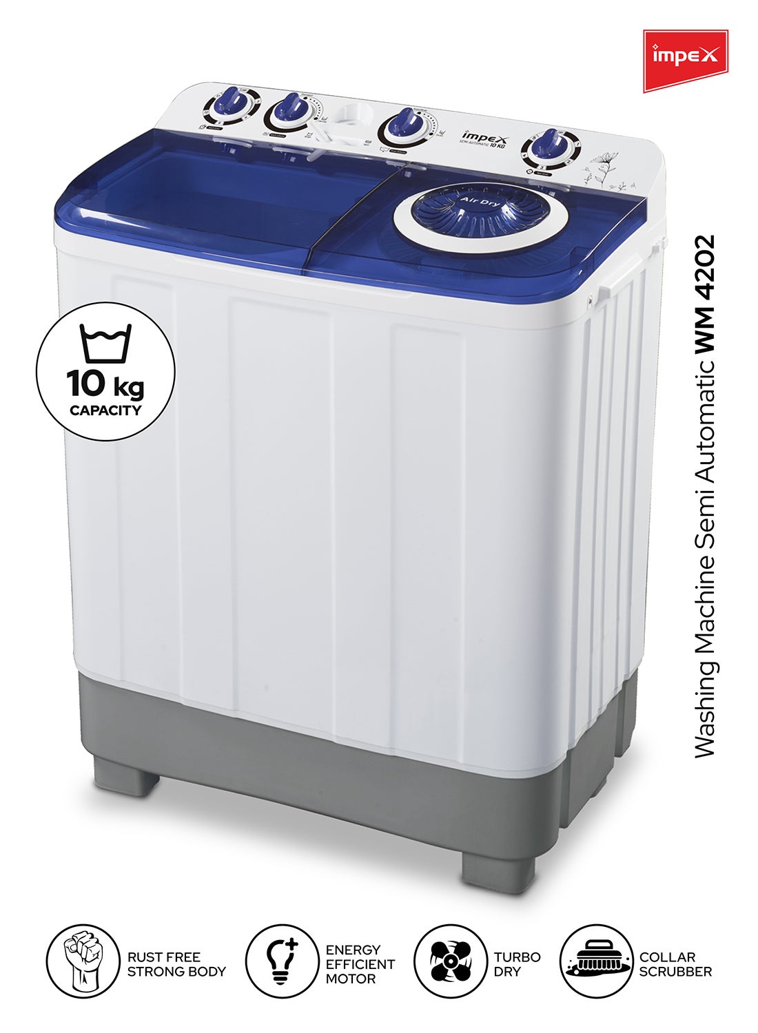10 kg TWIN TRRB Capacity Washing Machine -…