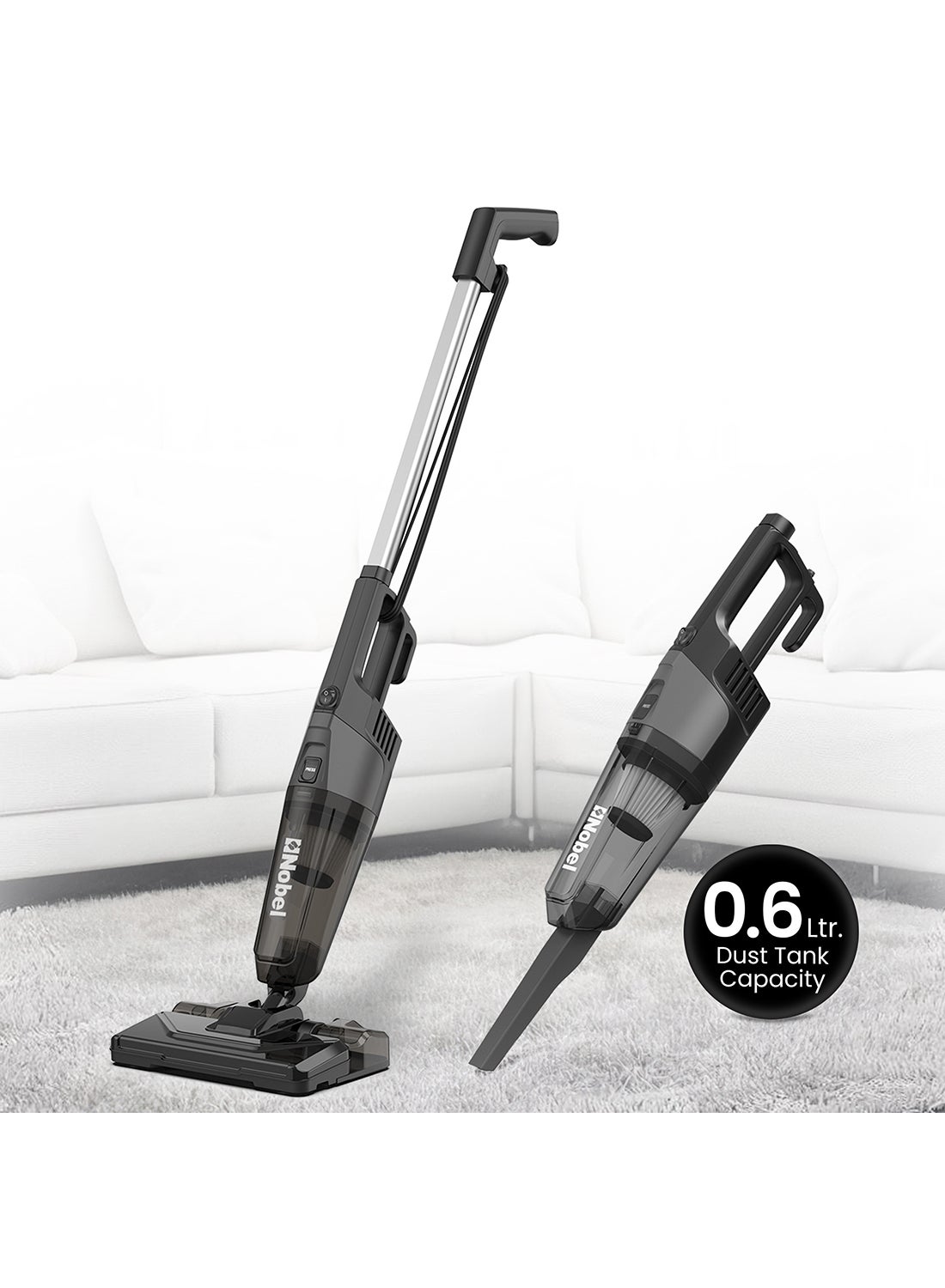 2 in 1 Handheld Stick Vacuum Cleaner, Lightweight,…