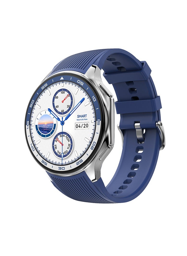 Compare Arabic DT NO.1 DT Watch X smartwatch, 1.43 AMOLED Screen, BT Call Photo Album Music Video playback record Compass, DT watch smartwatchBlue at KSA Price