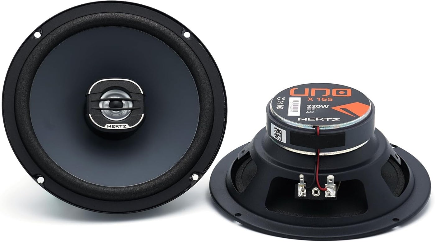 Compare HERTZ UNO Series X165 6.5 TwoWay Coaxial Car Speakers at KSA Price