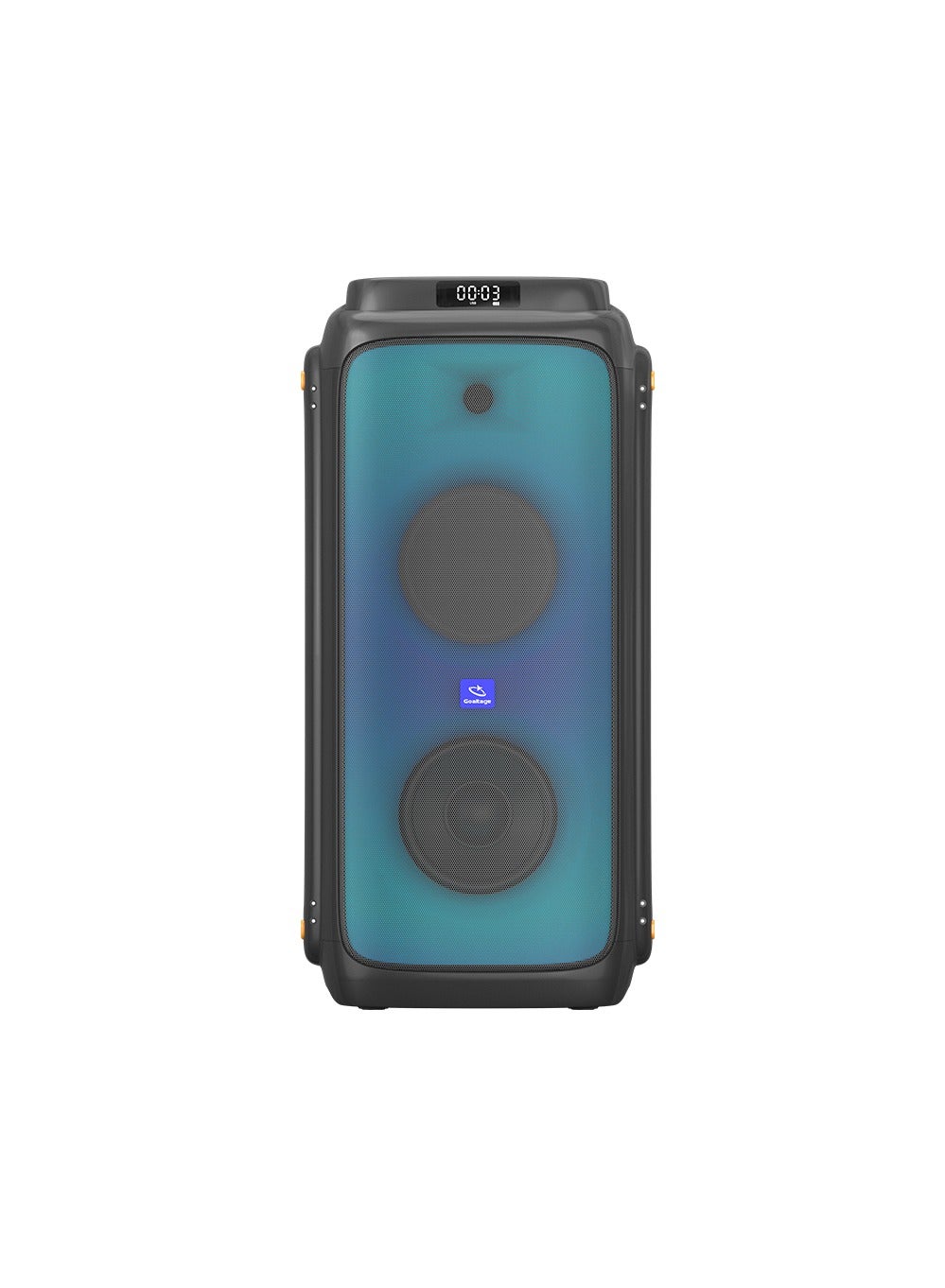 Compare PulseBeat Party Speaker including Remote Control and Wireless Microphone with HighPower Wireless Bluetooth Connection at KSA Price