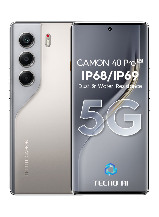 Camon 40 Pro Dual SIM Sandy Titanium 12GB…