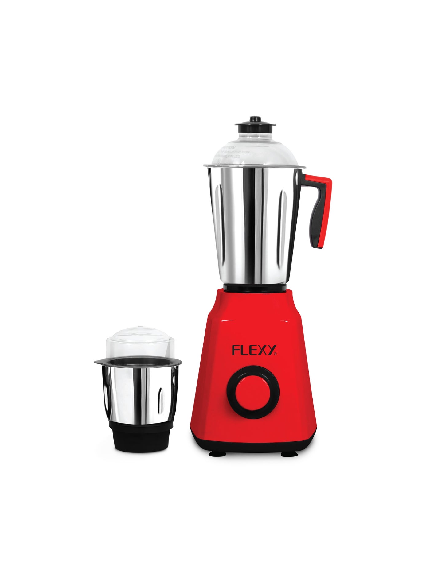 Compare Flexy 2in1 blender 800w blender  spice grinding, juice making, food chopping, juice squeezing  2 Stainless Steel jars 1.5 L and 0.5 L  comfortable grip with overload protector at KSA Price