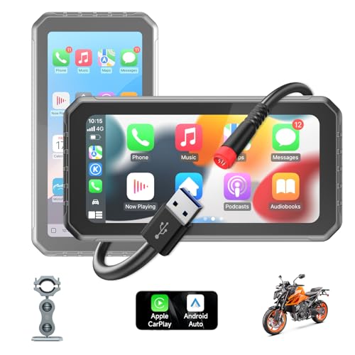 Compare Spedal CL872 6.25 Motorcycle CarPlay ? Android Auto Screen, Full Body Waterproof, GPS Navigation for Motorbike, Bluetooth, SiriG00gle Assistant at KSA Price