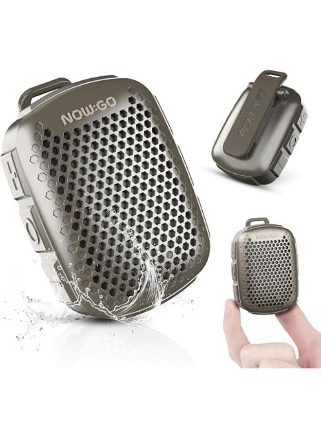 Compare Lava Clip Portable Speaker Green  Magnetic Clip, 12 Hours Playtime, Waterproof, 5W Output, Ultralight  Inspiration for Music When Hiking and Running at KSA Price