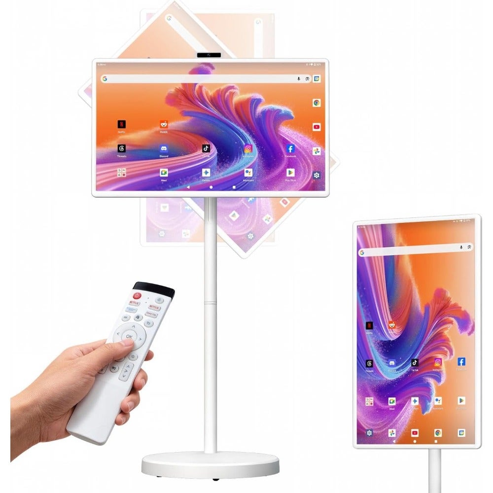 Compare Portable TV  Android 15 Touchscreen  Adjustable Rolling Stand  1080P IPS Display  HDMI USBC Wireless Casting For Home Office Travel at KSA Price