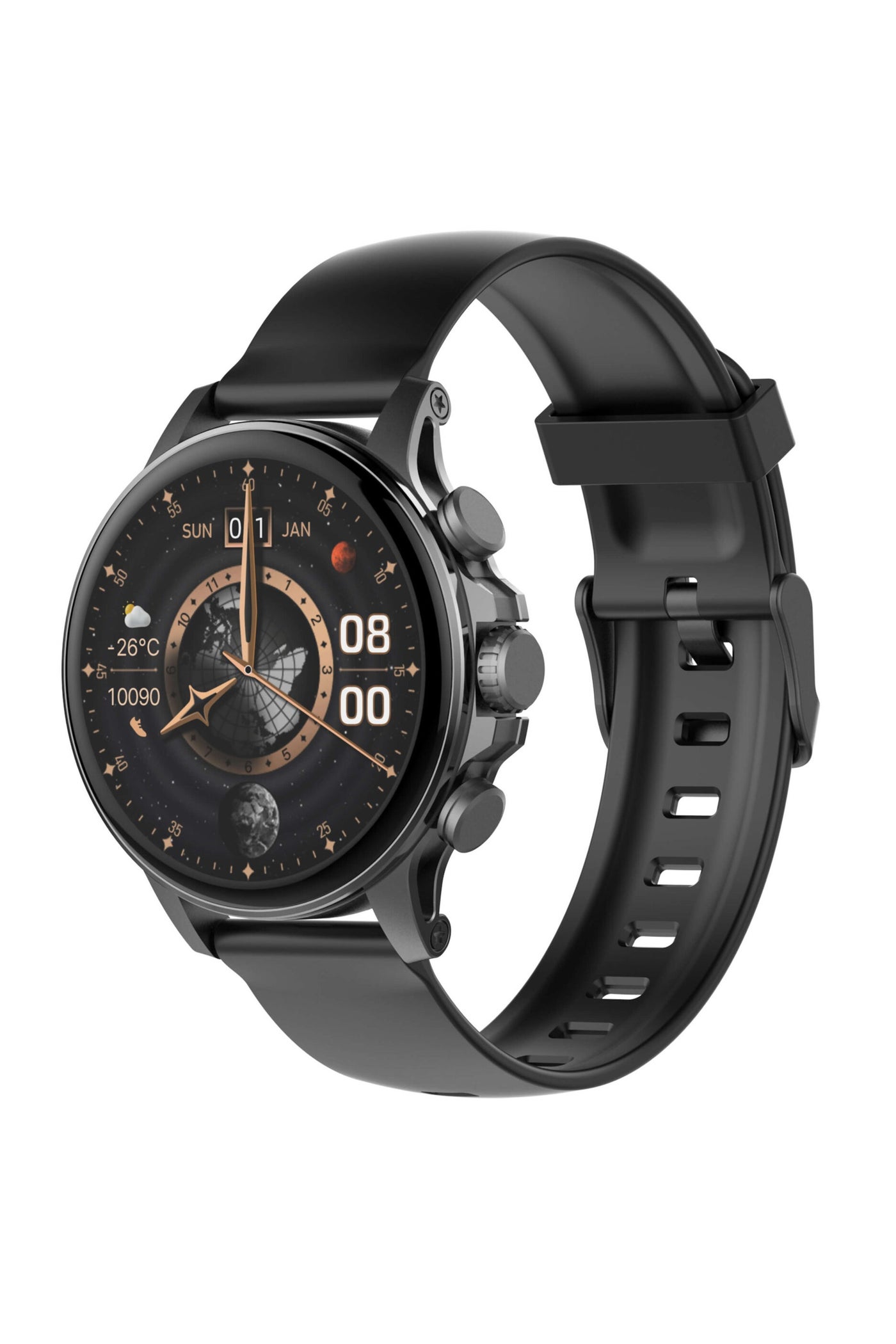 Compare Smartwatch | 1.58 AMOLED HD Display, Heart Rate Monitor, Sports Tracking, Custom Watch Face, 1GB Flash Memory, 360mAh Battery, IP68 Waterproof, Bluetooth 5.2 at KSA Price