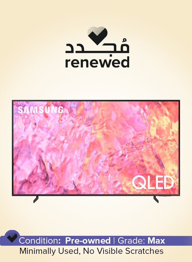 Renewed - 50-Inch Smart QLED TV - 4K 50Q60C…