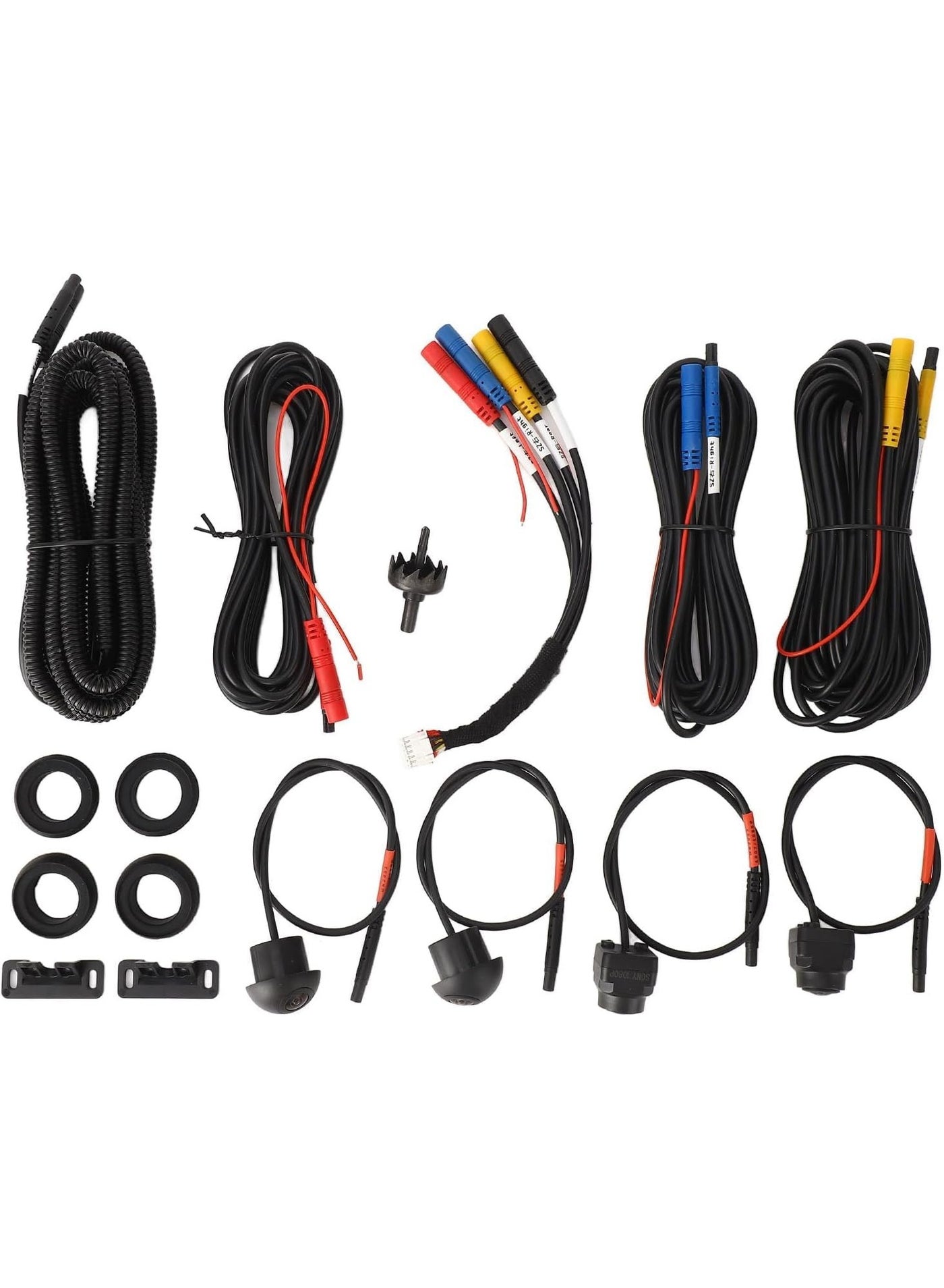 Compare 360 Car Camera System with Auto Radio, Panoramic View, Night Vision, Waterproof, Low Light Performance, Easy Installation, for Navigator with 360 Surround View Software at KSA Price