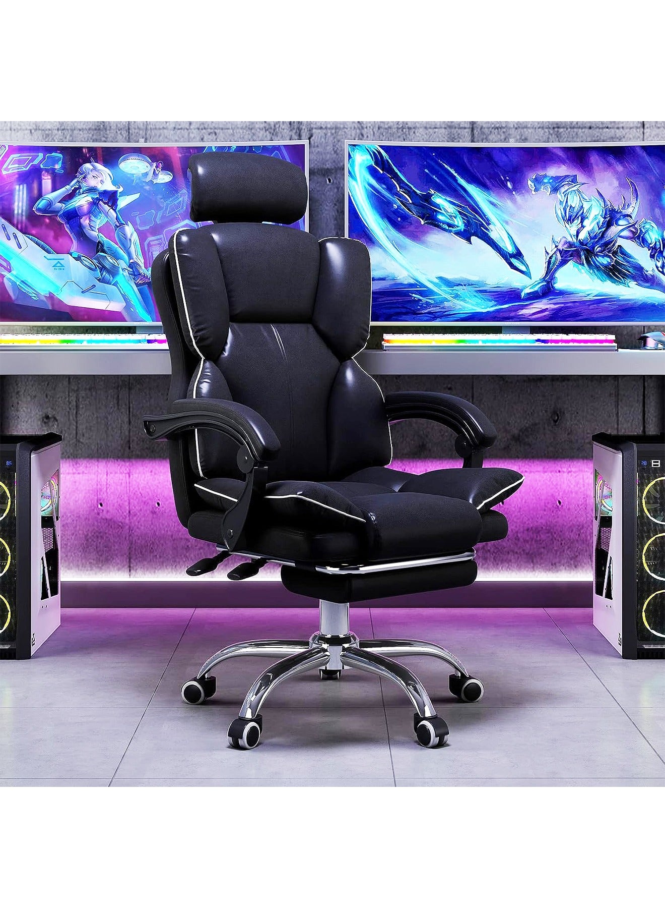 Ergonomic Desk Computer Chair High Back Gaming Office…