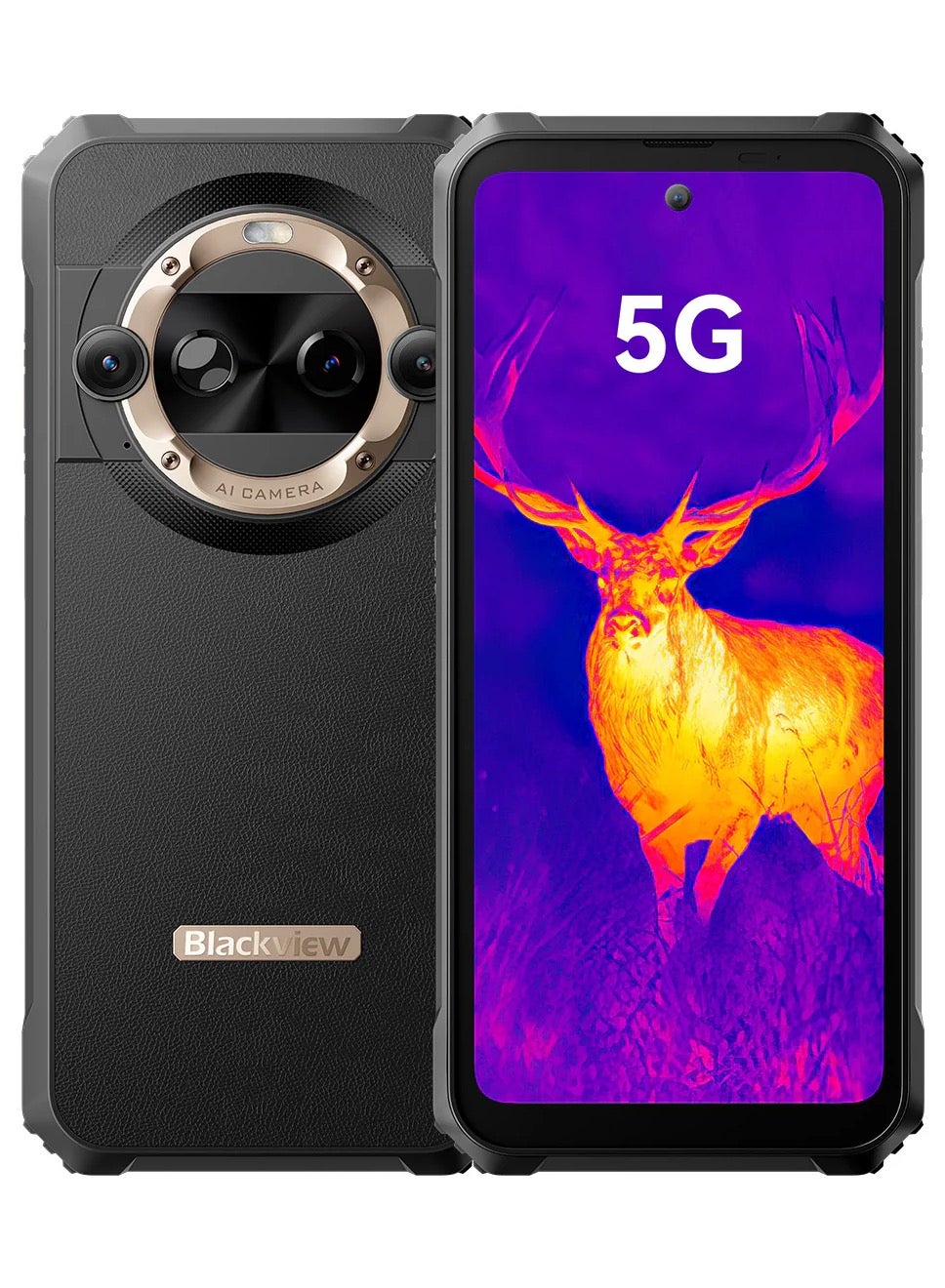 Compare BL9000 Pro 5G 12+512GB FLIR® Lepton 3.5 Thermal lmaging Camera MyFLIR® Pro APP 6.78inch Dimensity 8020 6nm Ruggedized Cellphone, Gold at KSA Price