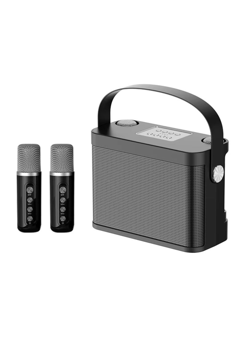 YS-219 Karaoke Machine with 2 Wireless Microphones…