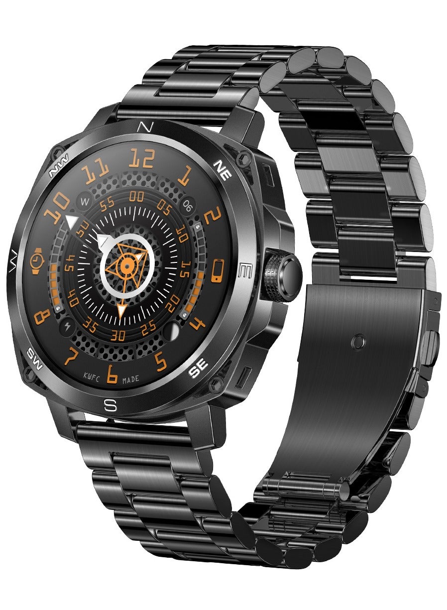Compare Mens Smartwatch 1.43 AMOLED HDDisplay Fitness Tracker with Heart Rate Monitor Sports Smart Watch for Men at KSA Price