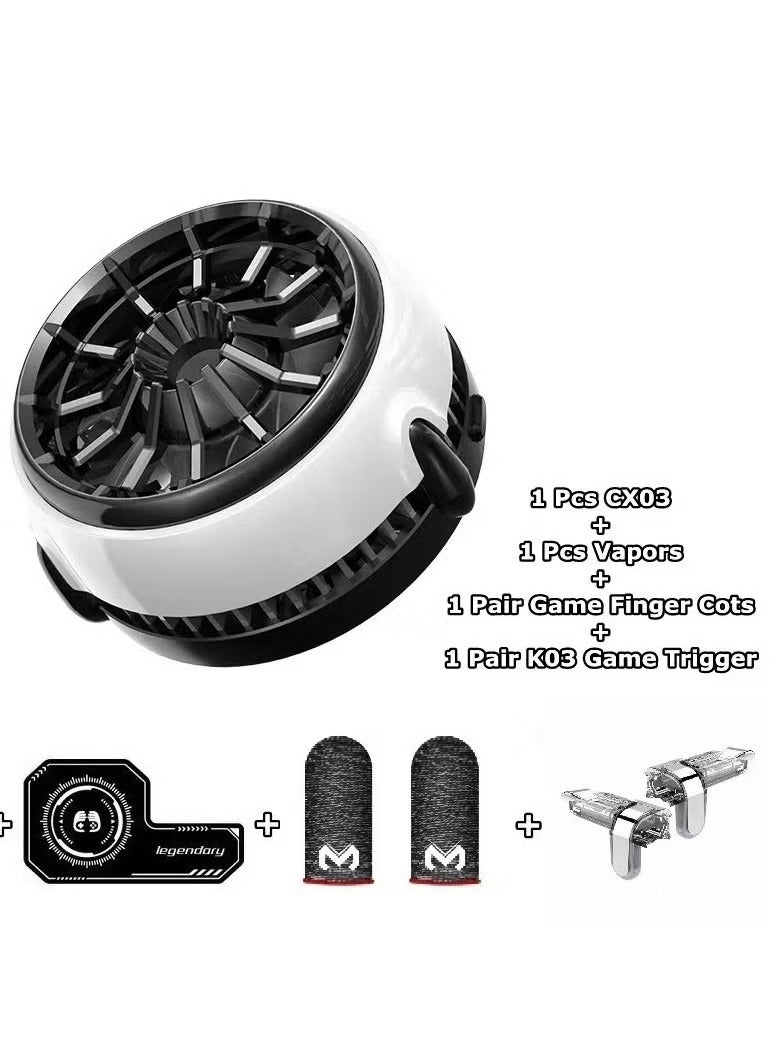 CX03 Phone Cooler with Wireless Charger – Dual Cooling…