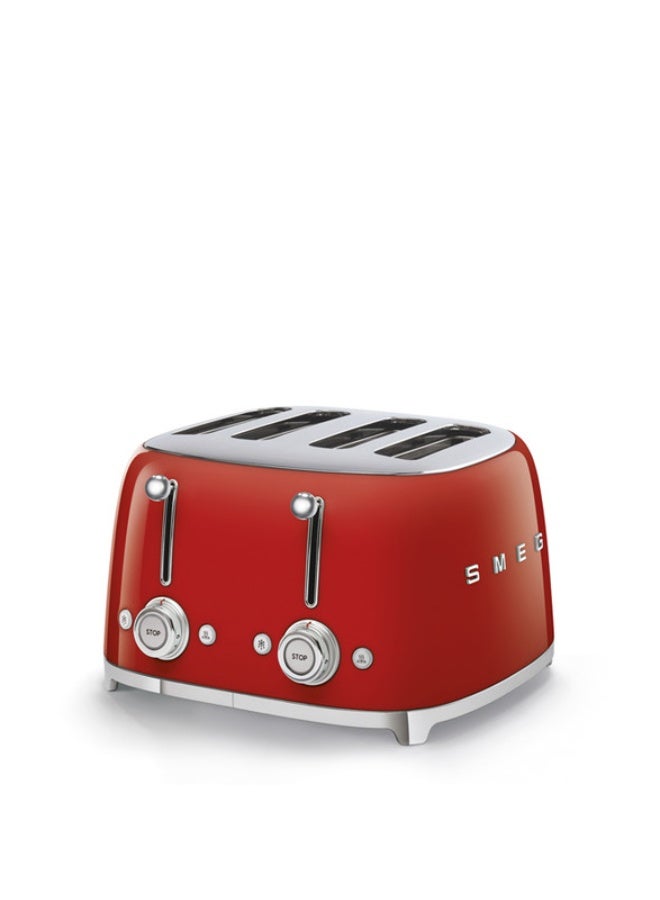Compare Smeg 50s Style 4 Slice Toaster Red TSF03RDAU 2000.0 W TSF03RDAU red at KSA Price
