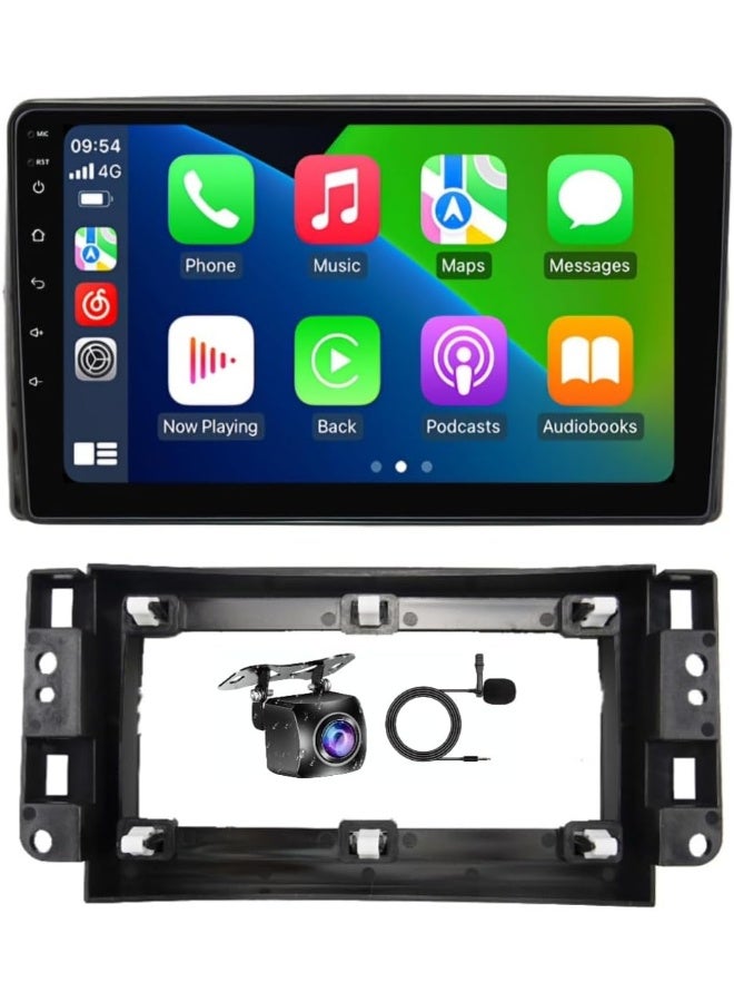 Compare Car Stereo for Chevrolet Chevy Silverado Suburban Tahoe GMC Sierra Yukon, 10 Touch Screen Buildin GPS Wireless CarPlay Android Auto, Backup CameraDSP Fast Interface 2+32GB Carplay 4CORE at KSA Price