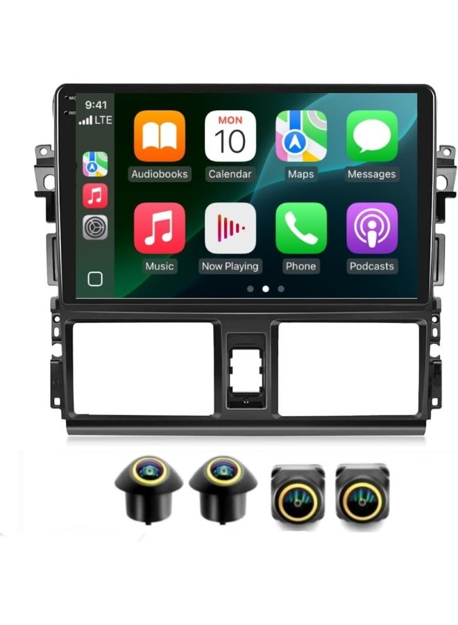 Fit Toyota Yaris Car Stereo Android Screen 2013-2016…