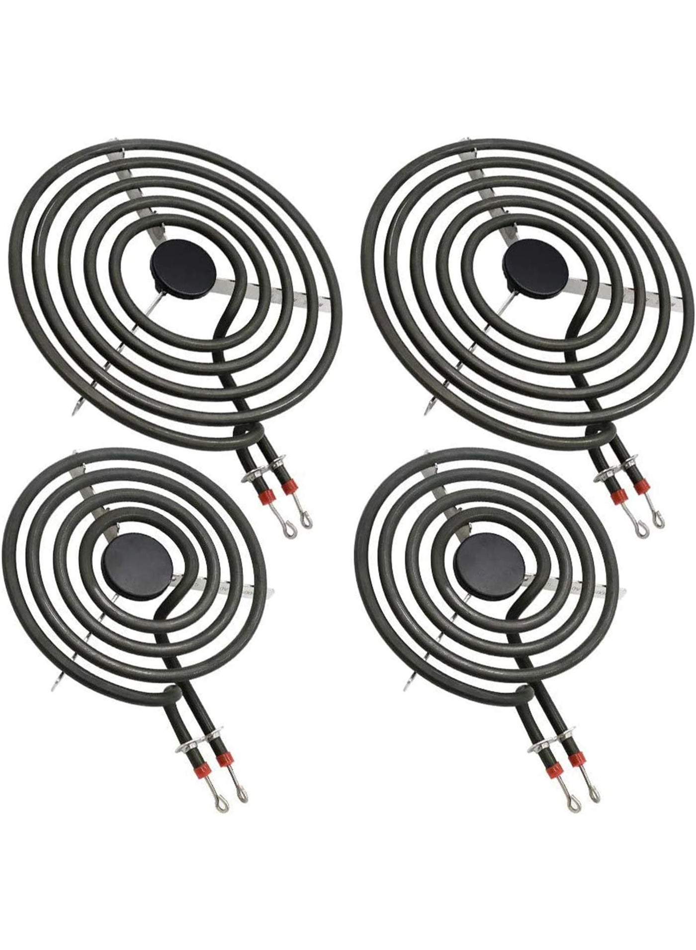 Compare 4Pcs MP22YA Electric Range Burner Element Unit Set, Replacement Burner Parts for Electric Ranges and Stoves, Includes 2 Pcs MP15YA 6 inch and 2 Pcs MP21YA 8 inch at KSA Price