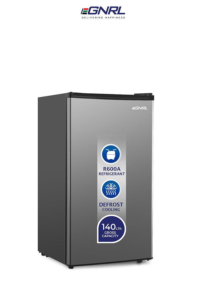 Compare 140L Gross83L Net Capacity, Single Door Refrigerator, EGR140S | Fast Cooling, Energy Saving & Low Noise |Recessed Handle, R600A, Inside Condenser, Dark Silver Color, One Year Warranty 83.0 L 80.0 W 6290361455272 Dark Silver at KSA Price