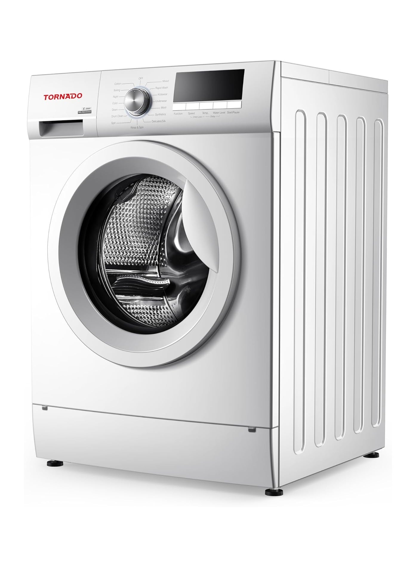 Tornado Front Load Washing Machine, 6kg Capacity,…