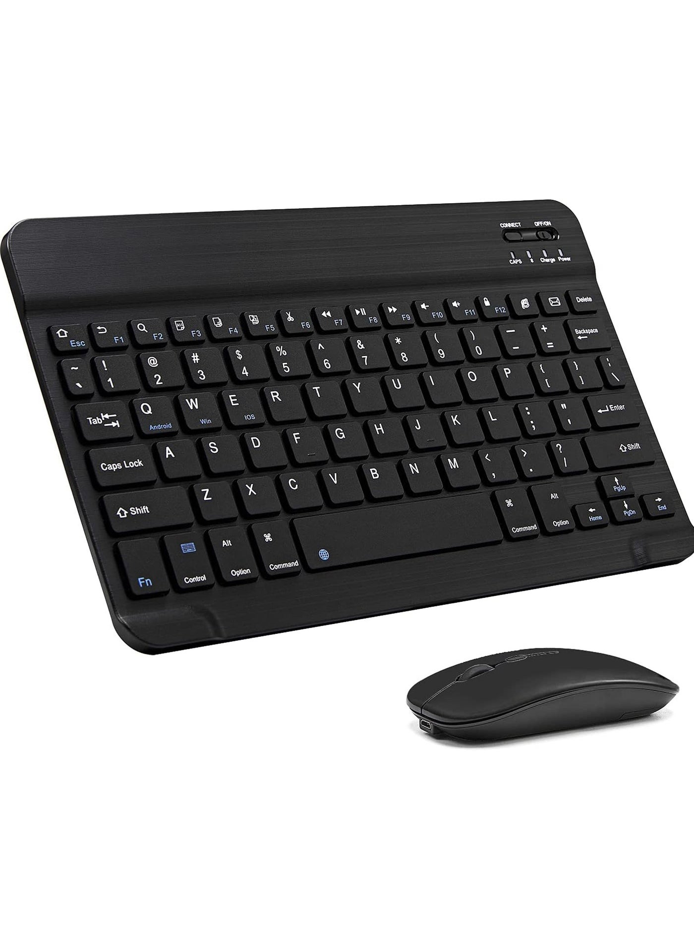 Ultra-Slim Bluetooth Keyboard and Mouse Combo Rechargeable…