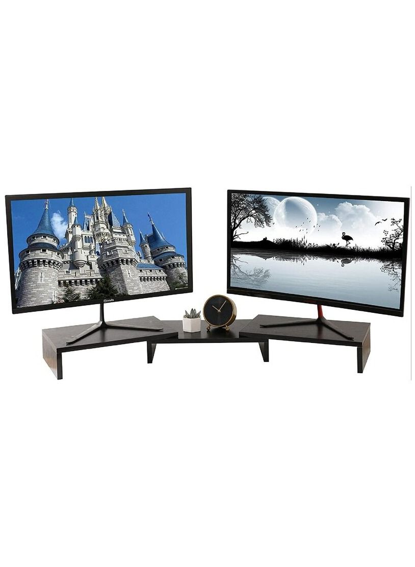 Compare Printer Stand with 3 Storage – Black Desktop Paper Organizer for Office & Home at KSA Price