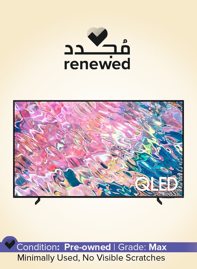 Compare Renewed   65 Inch Smart QLED TV  4K 65Q60B Black at KSA Price