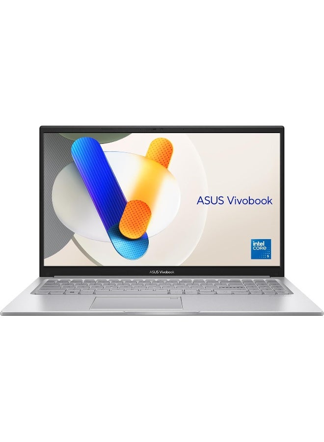 Compare ASUS Vivobook 15 Slim Laptop Cool Silver | Intel Core 5 Processor 120U, 16GB RAM, 512GB SSD, 15.6FHD 60Hz Display, Win11 X1504VABQ580W English Cool Silver at KSA Price