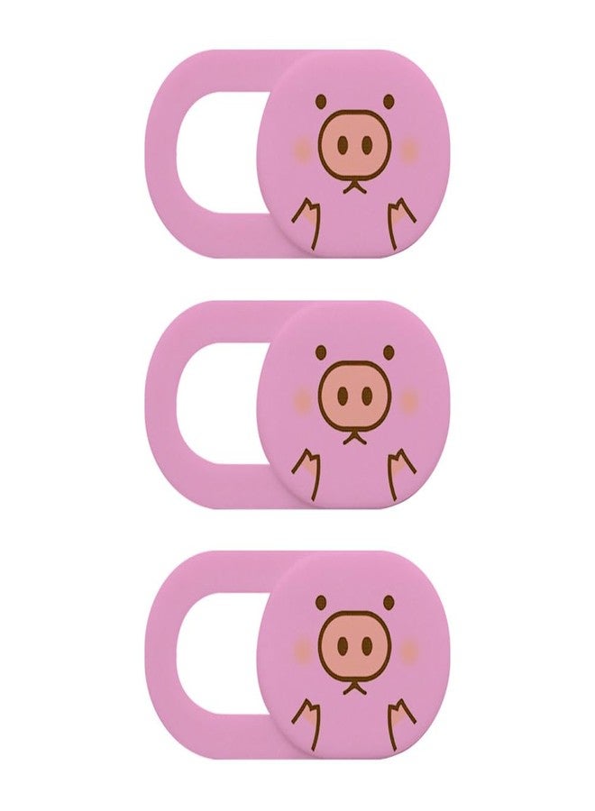 Compare ARTIBETTER 3Pcs Privacy Camera Covers for Laptops and Notebooks Cute Pink Pig Slide Webcam Privacy Protection Cover at KSA Price