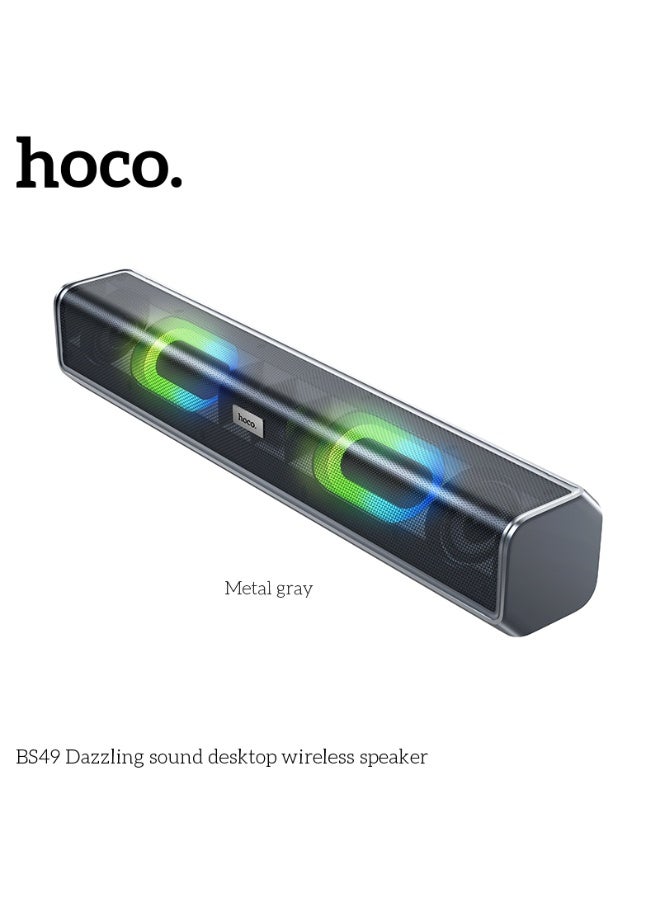 BS49 Dazzling sound desktop wireless speaker