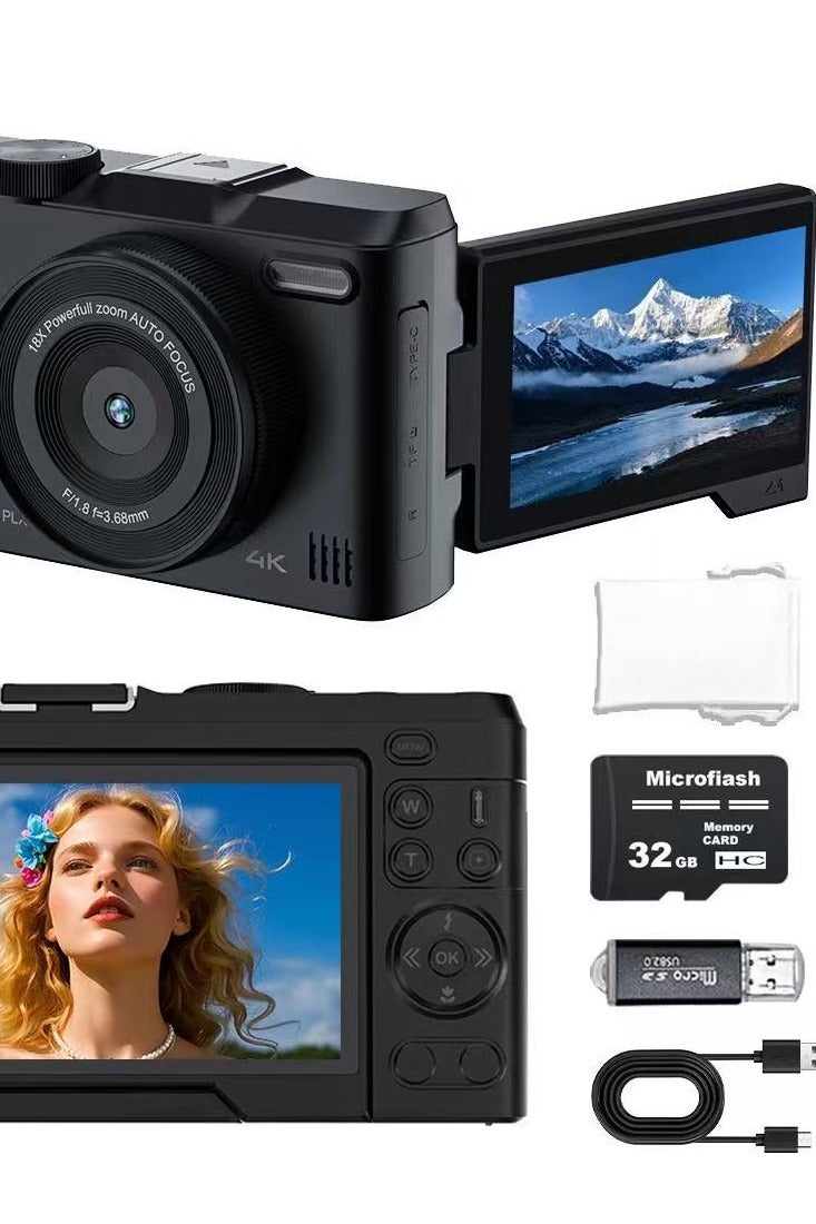 Trendy Mini Camera with 32GB SD Card Included