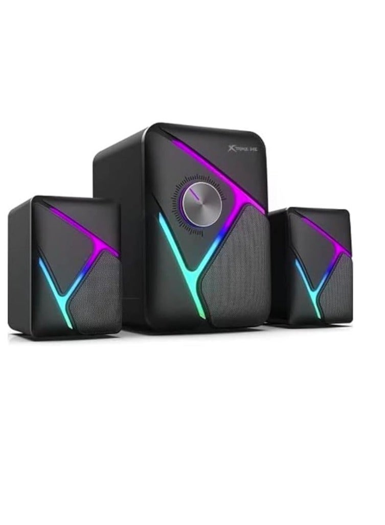 SK-610 2.1 Multimedia Speaker With RGB Backlight…