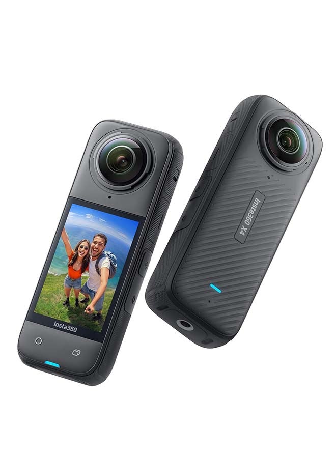 Compare X48K Waterproof 360 Action Camera, 4K WideAngle Video, Invisible Selfie Stick Effect, Removable Lens Guards, 135 Min Battery Life, AI Editing, Stabilization, For Sports, Travel, Outdoor at KSA Price