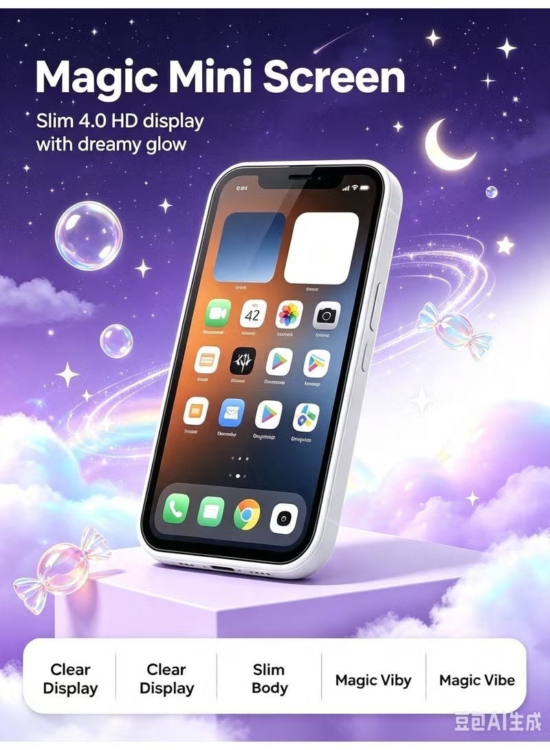 Compare CCIT 17 Mini Smartphone with 4.0 HD Screen, 8GB RAM, 512GB Storage at KSA Price