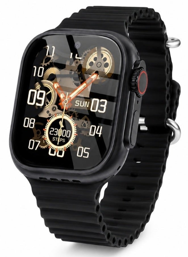 Compare C92 Max Smartwatch 2.2 HD Full Touch Screen, Premium Digital Wristwatch with 3 Interchangeable Straps, Android & iOS Compatible, Stylish Smart Watch for Men & Women, Fitness and Daily Lifestyle at KSA Price