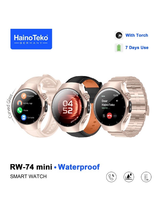 HainoTeko RW-74 Mini Waterproof Design Smart Watch…