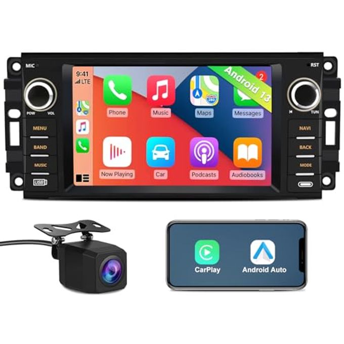 Android Car Radio For Jeep Wrangler Jk 2007-2018,…
