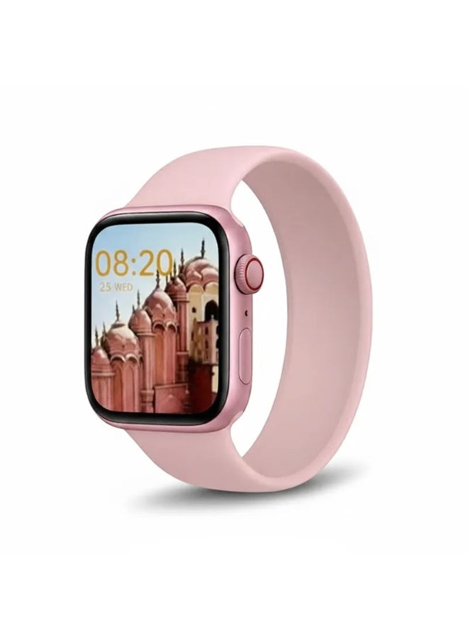 Women Smart Watch Pink with AMOLED Always-On Display…