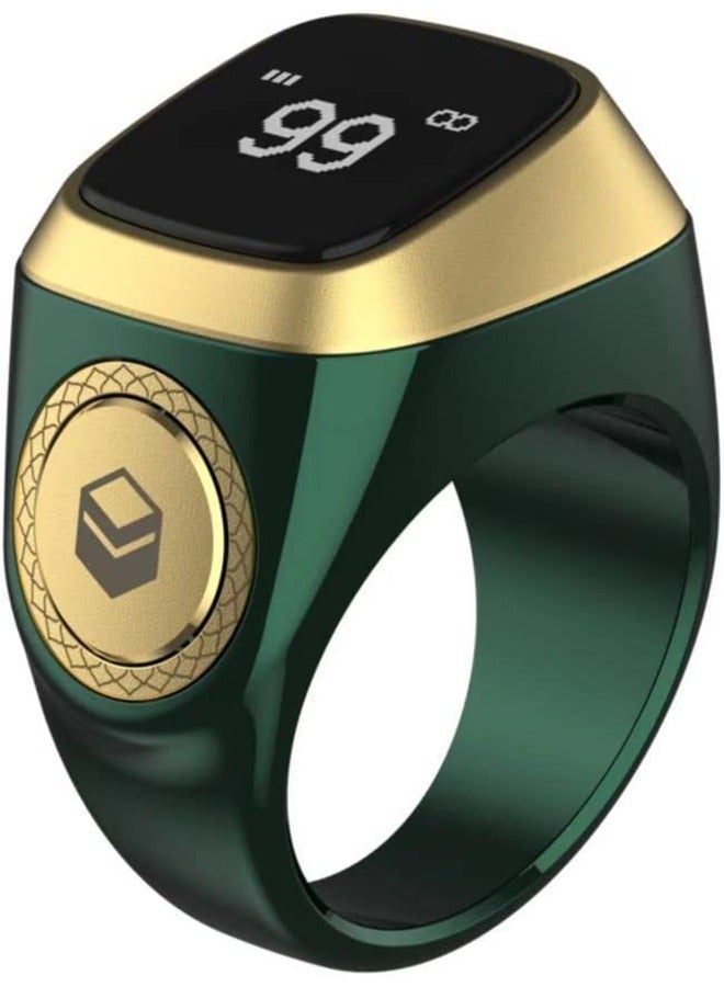 Compare Zikr 1 Lite Smart Ring for Muslims Tally Tasbeeh Counter with Vibration Reminder Green at KSA Price