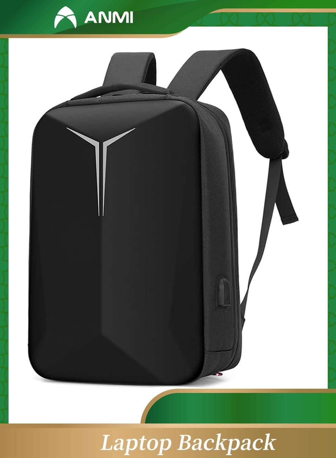 Compare 15.6 inch Travel Laptop Backpack for Men with USb Charging Port, Laptop Backpack Gifts for Business, Black at KSA Price